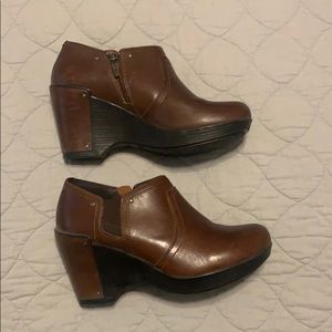 Dansko Wedge Brown